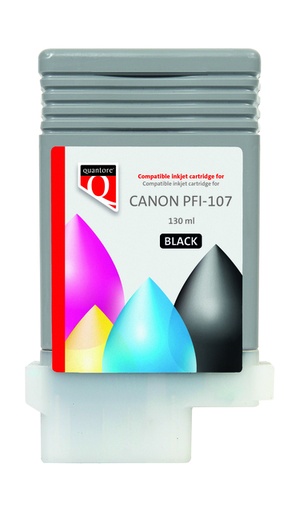 [842092] Cartouche d'encre Quantore alternative pour Canon PFI-107 noir