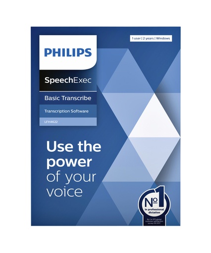 [450167] Licentie Philips LFH4622 SpeechExec Basic Transcribe