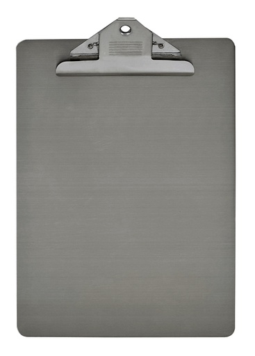 [1000305] Porte-bloc MAUL A4 portrait pince plaque inox