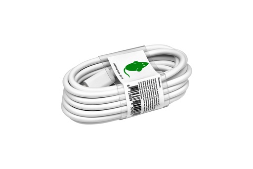 [414418] Kabel Green Mouse USB Lightning-A 2 meter wit