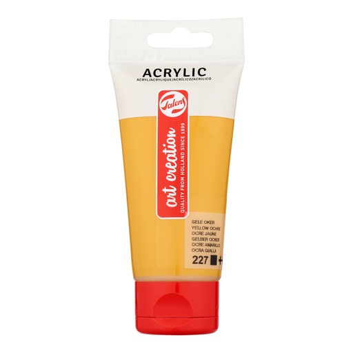 [1385467] Peinture acrylique Talens Art Creation 227 Jaune ocre tube 75ml