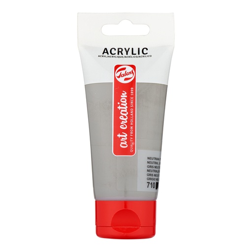 [1385477] Acrylverf Talens Art Creation 710 neutraalgrijs tube à 75ml