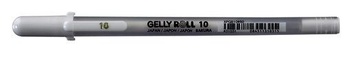 [1385340] Stylo gel Sakura Gelly Roll CLassic 10 blanc