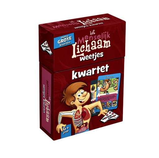 [1386733] Kwartet menselijk lichaam weetjes