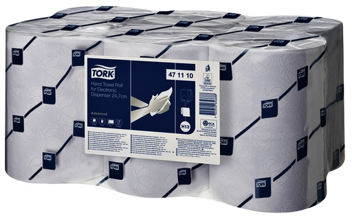 [1386621] Essuie-mains Tork H13 Advanced 471110  2 épaisseurs 143m blanc