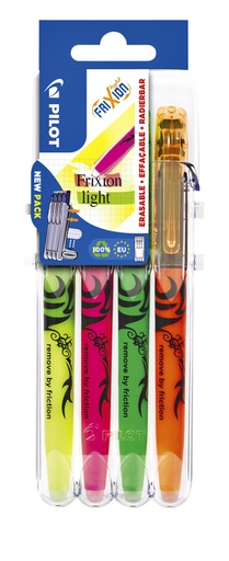 [1000151] Surligneur PILOT FriXion Set2Go assorti 4 pièces