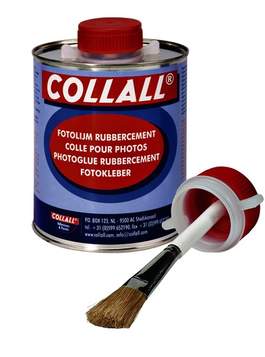 [1388030] Rubbercement Collall 1000ml + kwast