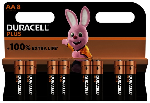 [1388144] Pile Duracell Plus 8x AA