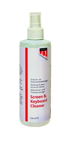 [392687] Reinigingsspray scherm/toetsenbord Quantore 250ml