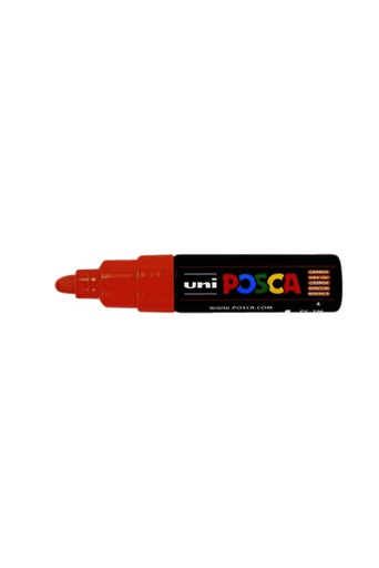 [1386142] Marqueur peinture Posca PC7M Large orange foncé