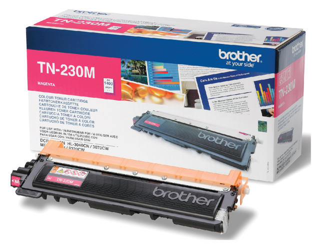 Cartouche toner Brother TN-230M rouge