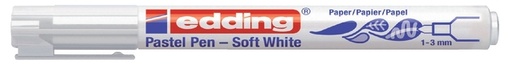 [1388816] Feutre edding 1500 Soft blanc