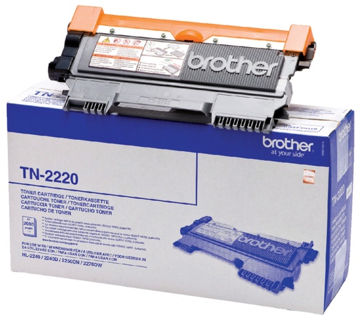 [411821] Toner Brother TN-2220 zwart 2.6k