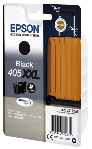 [1391726] Cartouche d'encre Epson 405XXL T02J14 noir