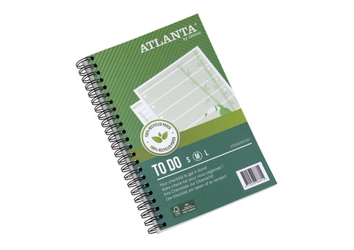 [1397053] Things to do Djois Atlanta recycled papier Jungle 125x195mm 100 vel 70gr groen 2 stuks