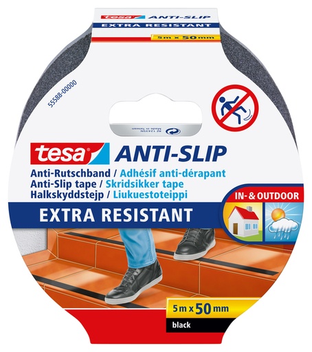 [1397012] Anti-slip tape tesa® 5mx50mm zwart