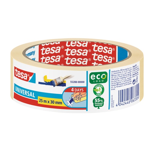 [1396983] Afplaktape tesa®  Economy 30mmx25m geel