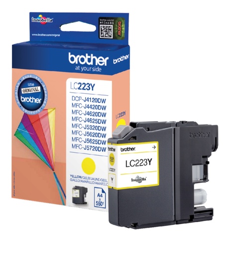 [404253] Inktcartridge Brother LC-223Y geel