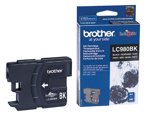 [412215] Inktcartridge Brother LC-980BK zwart