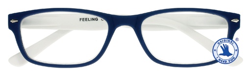 [792936] Lunettes de lecture I Need You +1.00 dpt Feeling bleu-blanc