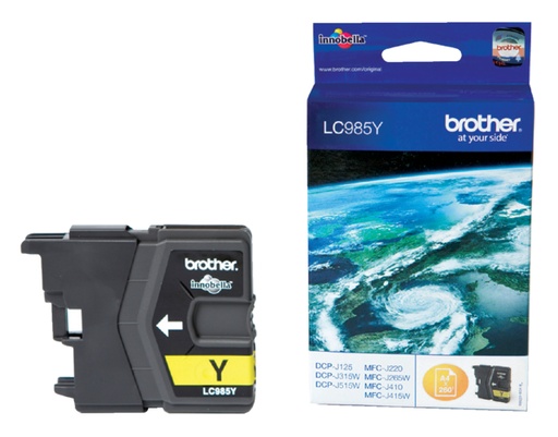 [411443] Inktcartridge Brother LC-985Y geel