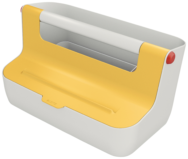 Boîte de rangement Leitz Cosy portable plastique jaune