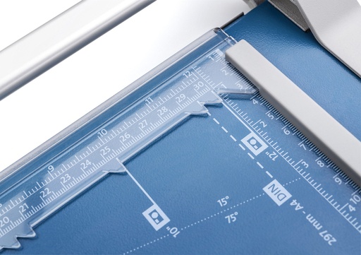 [1398101] Règle pour rogneuse Dahle 508 avec tige de guidage triangulaire