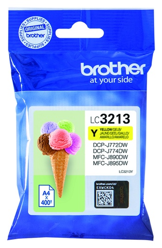 [405310] Inktcartridge Brother LC-3213Y geel