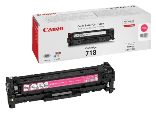 [412315] Cartouche toner Canon 718 rouge