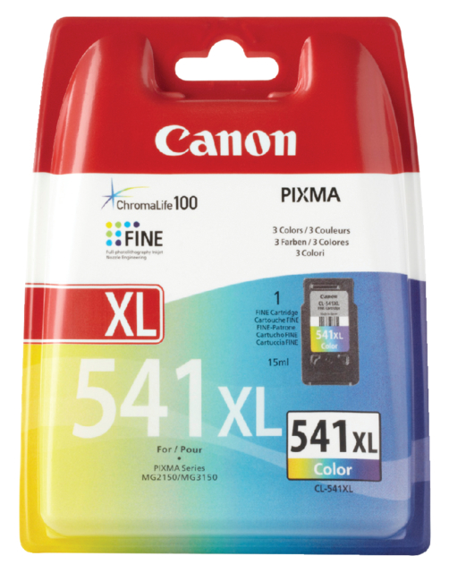 Cartouche d’encre Canon CL-541XL couleur