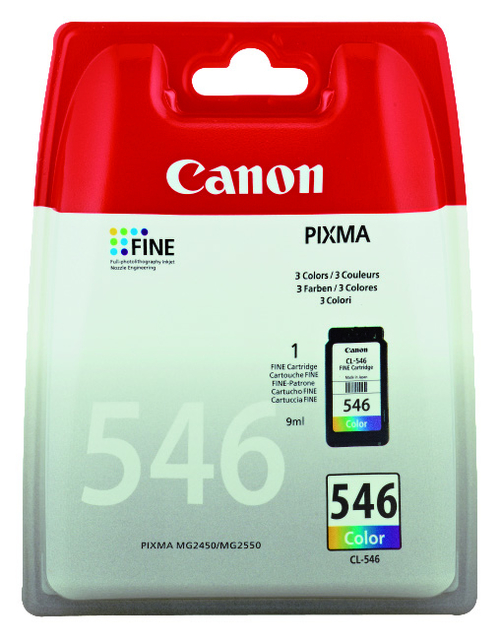 Cartouche d’encre Canon CL-546 couleur