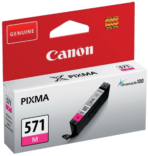 [402343] Inktcartridge Canon CLI-571 rood