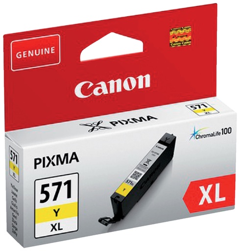 [402349] Cartouche d’encre Canon CLI-571XL jaune