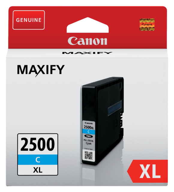 Cartouche d’encre Canon PGI-2500XL bleu HC