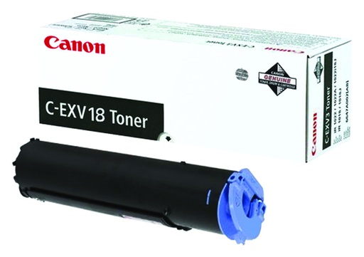 [406118] Tonercartridge Canon C-EXV 18 zwart