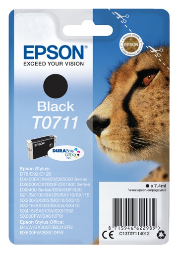 [402487] Cartouche d’encre Epson T0711 noir