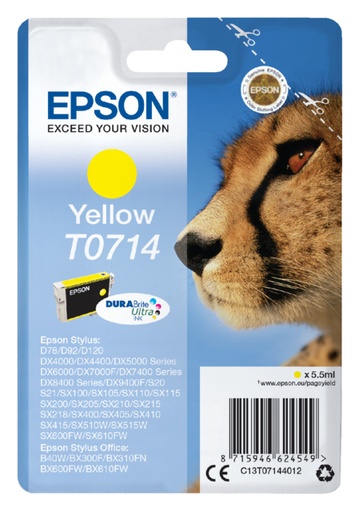 [402490] Cartouche d’encre Epson T0714 jaune