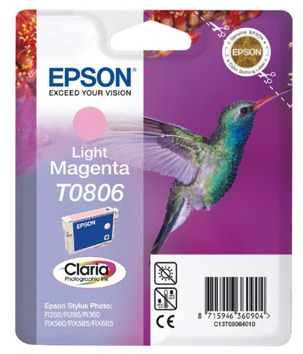 [412083] Inktcartridge Epson T0806 lichtrood