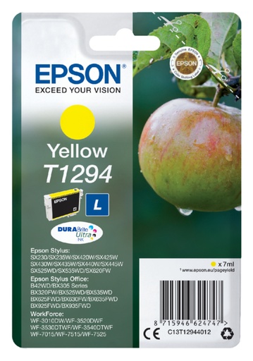 [402564] Cartouche d’encre Epson T1294 jaune