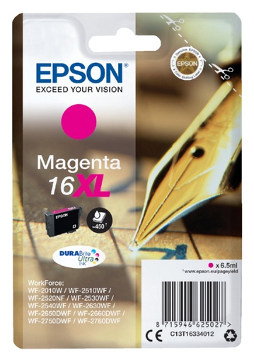 [402507] Inktcartridge Epson 16XL T1633 rood