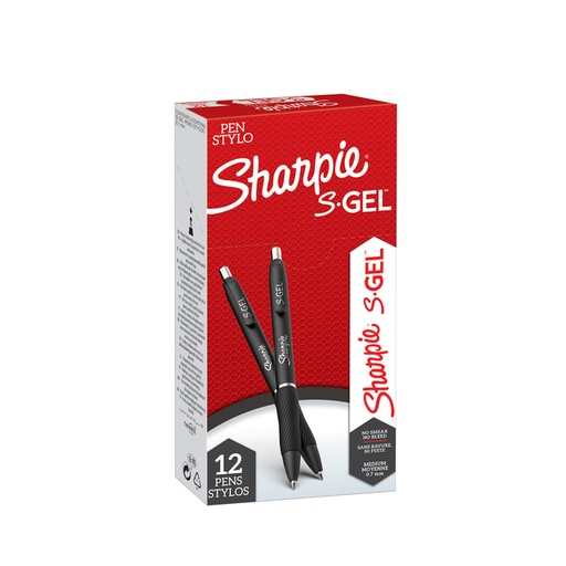 [1399013] Stylo gel Sharpie 0,7mm rouge