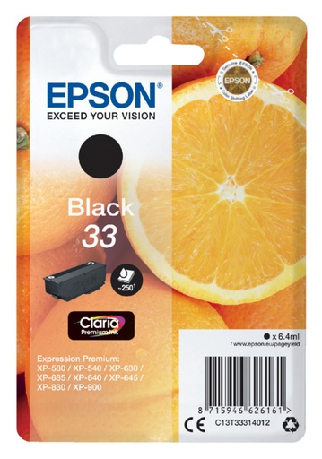 [402548] Inktcartridge Epson 33 T3331 zwart