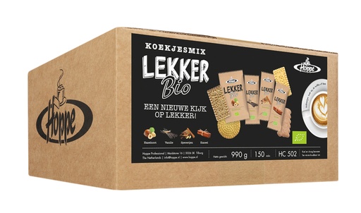 [1399676] Koekjes Hoppe Lekker Bio koekjesmix 150 stuks