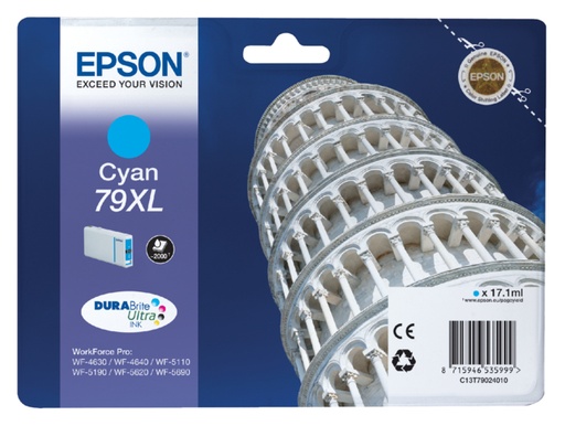 [404082] Cartouche d’encre Epson 79XL T7902 bleu