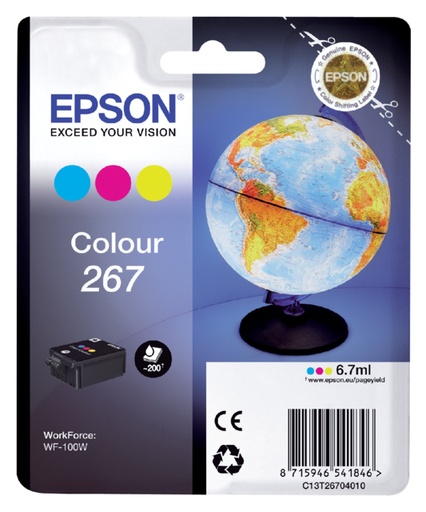 [404692] Inktcartridge Epson 267 T2670 3 kleuren