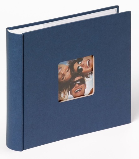 [1400846] Fotoalbum walther design Fun 24cmx22cm voor 200 foto's blauw