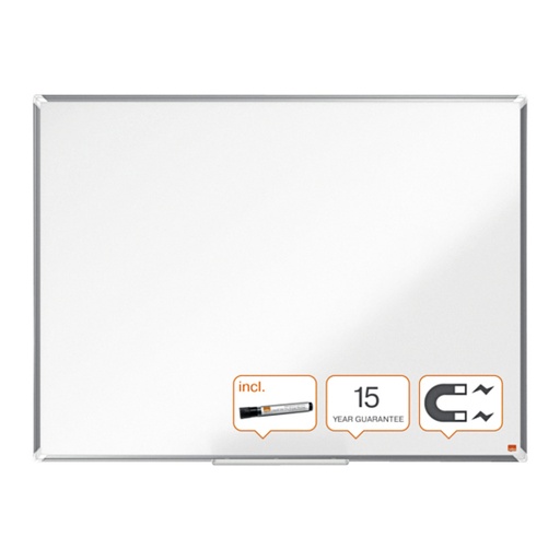 [1400936] Tableau blanc Nobo Premium Plus 90x120cm acier laqué