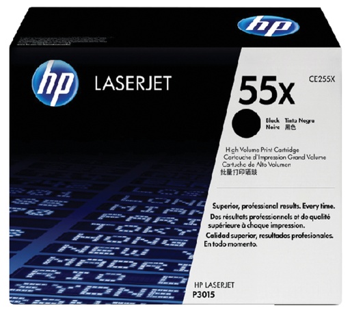 [411294] Cartouche toner HP CE255X 55X noir