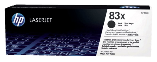 [404098] Cartouche toner HP CF283X 83X noir