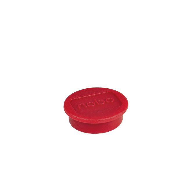 Aimant Nobo 24mm 600g rouge 10 pièces